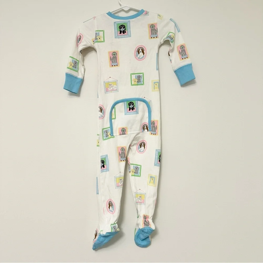 TBBC Beaufort Bonnet Co Knox's Night Night Gallery Wall Paw-Faction Footed PJs